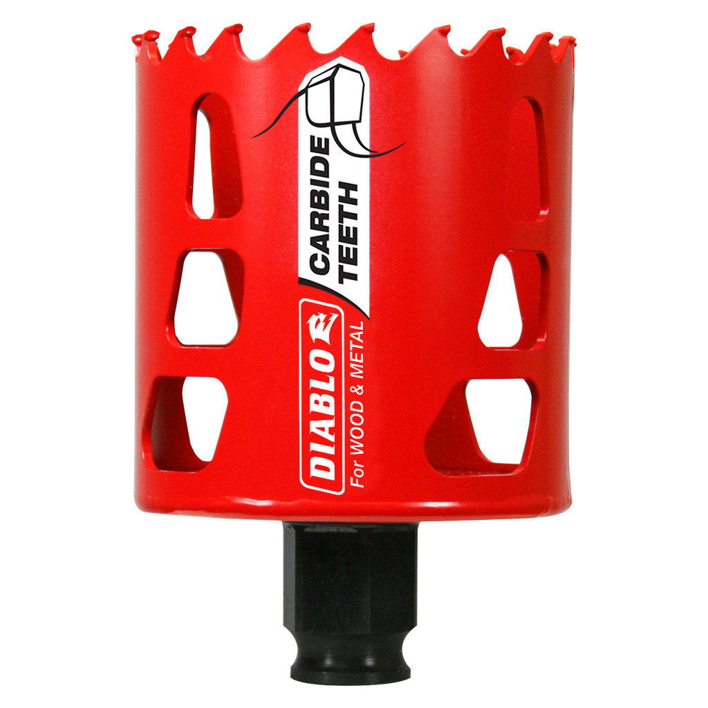 2-3/8 in. (60mm) Carbide-Tipped Wood & Metal Holesaw - DHS2375CT