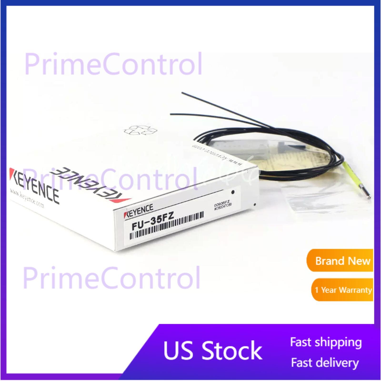 KEYENCE Digital Fiber Optic Sensor FU-35FZ FU35FZ Original New in Box Free Ship