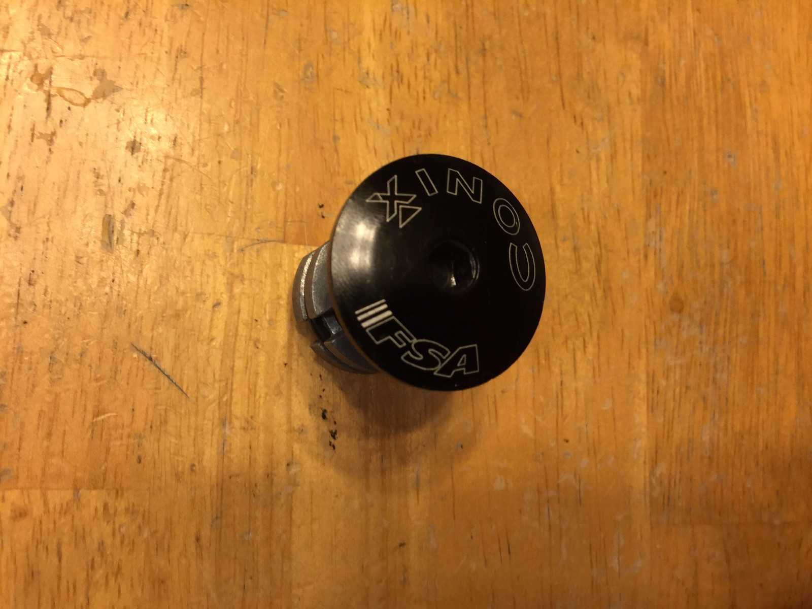 FSA Conix 1 1/8 Bicycle Headset Expandable Fork Plug Nut - Starnut System
