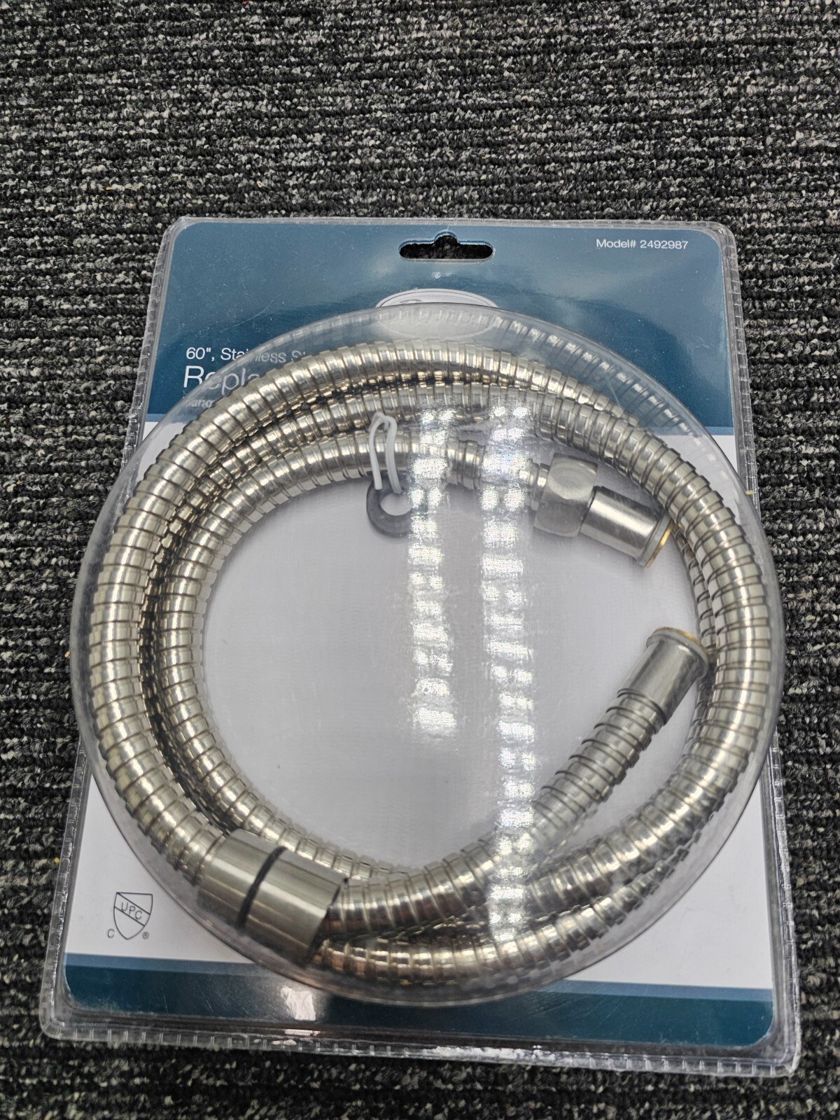 Premier 2492987 60 in. Shower Hose in Brushed Nickel