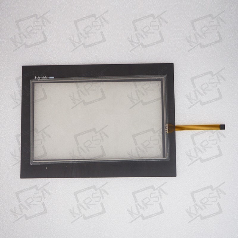 HMIGXO5502 Touch Screen Panel Glass Digitizer for Schneider HMIGXO5502 + Overlay