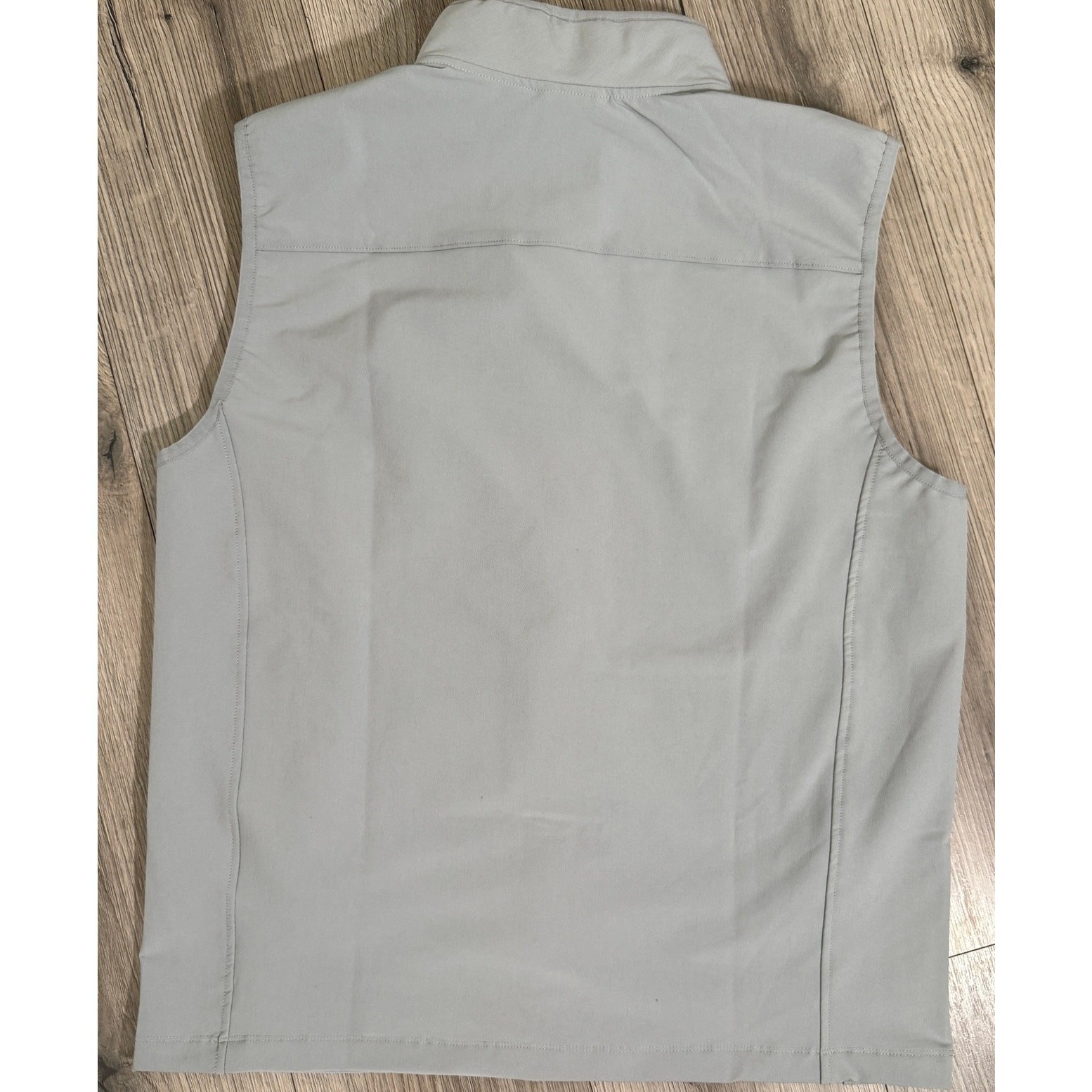 32 Degrees Heat Men’s Gray Full Zip Sleeveless Vest, Size M