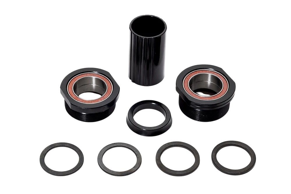 Theory Euro (BSA) sealed bearing Bottom Bracket for 22mm crank spindle BLACK