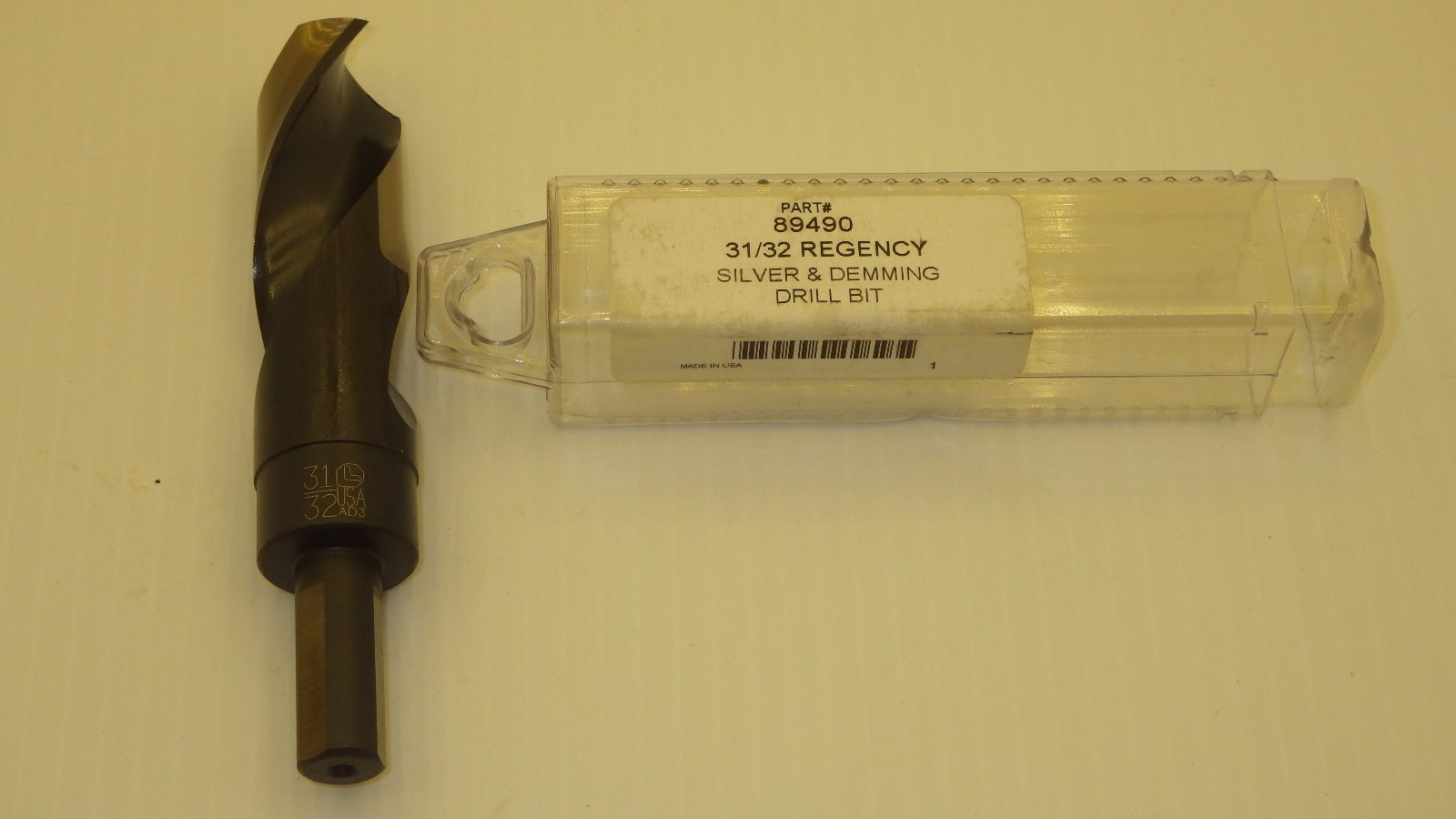 LAWSON 89490 31/32 REGENCY SILVER & DEMING DRILL BIT NIB