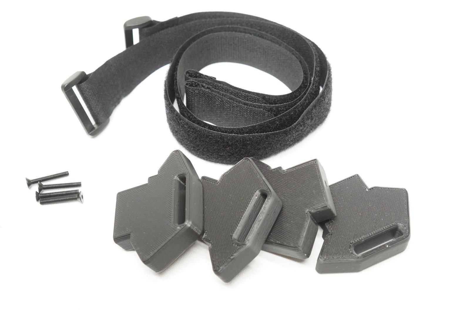 Battery Hold Down Mounts / Straps - Compatible w/ Traxxas XMAXX XRT & Sandcar