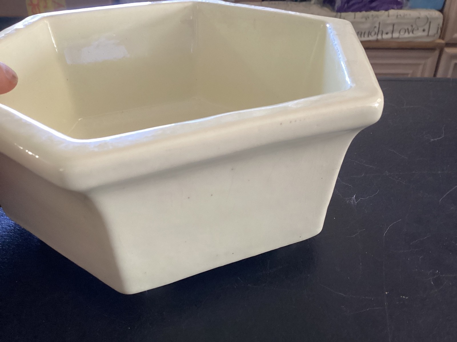 6 Sided Ceramic Heager 4003 USA Planter #2