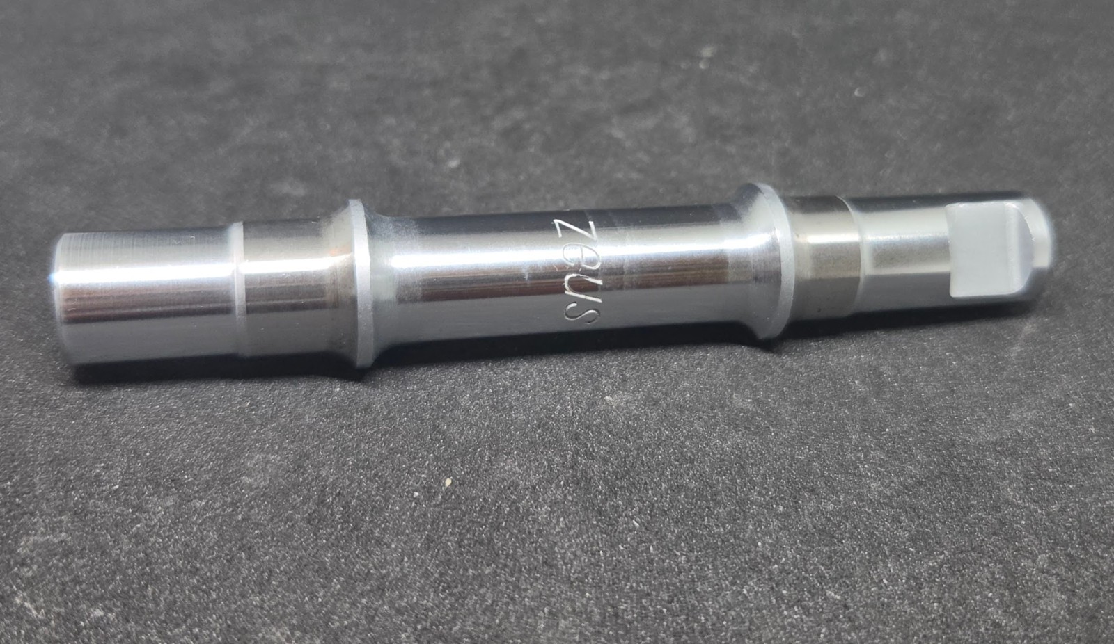 Vintage New-Old-Stock ZEUS Cottered Bottom Bracket Axle • 127 x 55