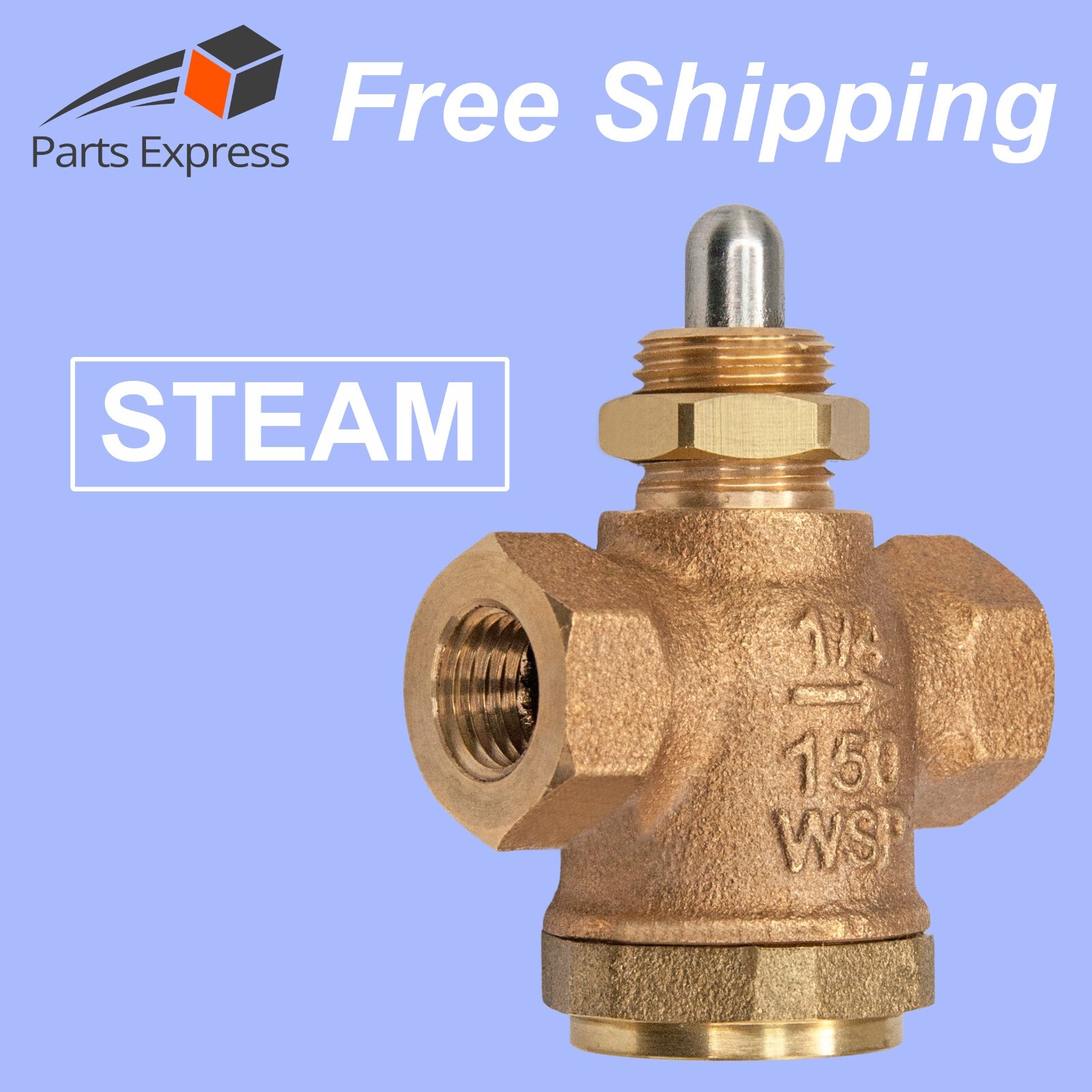 1/4" (STEAM) Whistle Valve for Steam Equipment, 150 WSP, #44-1/4"