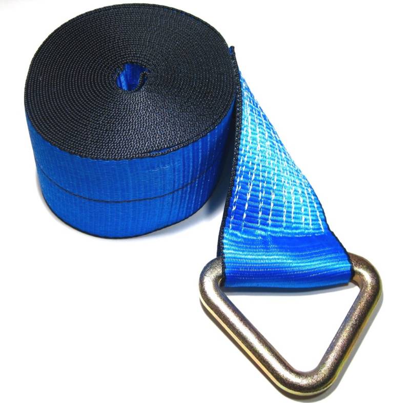 (5) 30' Winch Straps Flatbed Truck Trailer Tie Down Strap Truck Straps 4"x30'VBL
