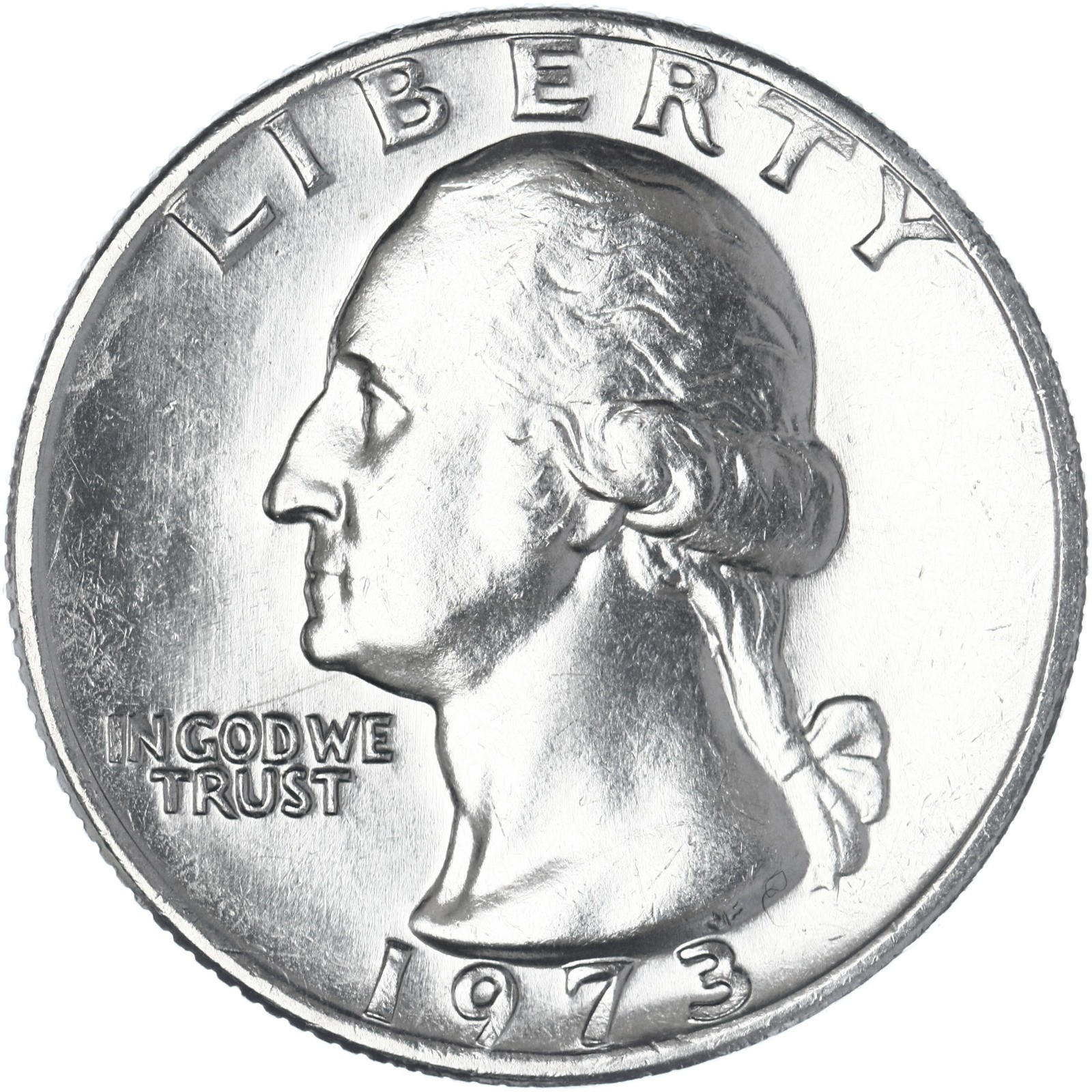 1973 (P) Washington Quarter BU US Coin See Pics T202