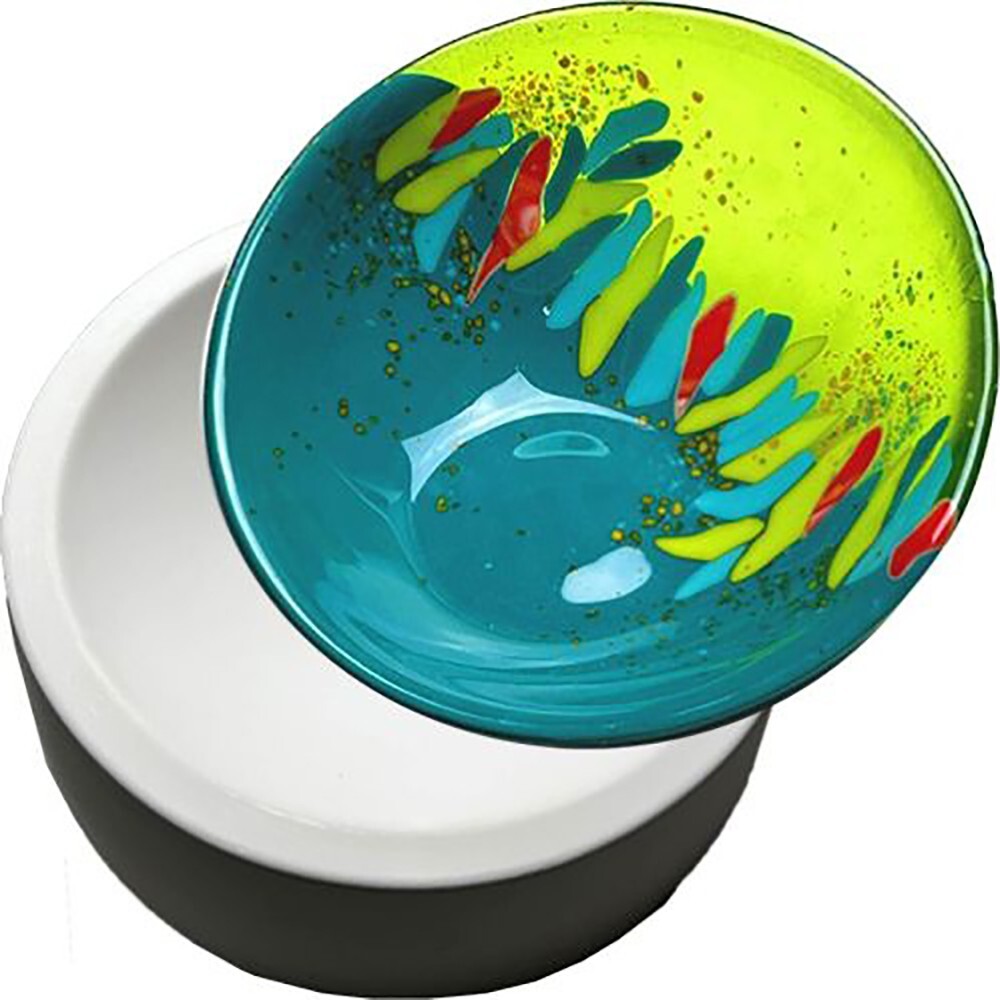 7"RD.-Deep 3" Hi-Lo Bowl Slump Mold Glass Fusing