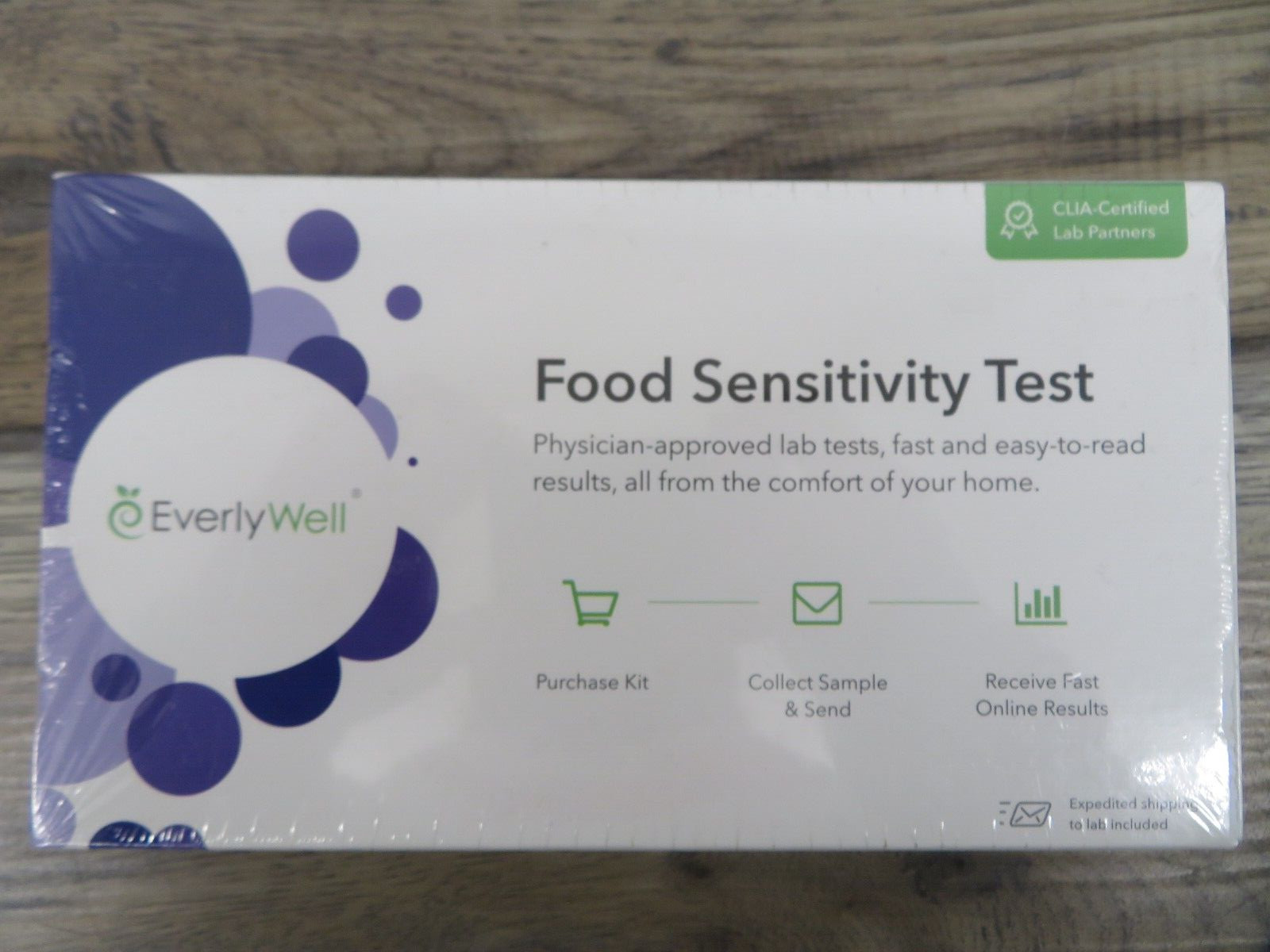 EverlyWell Food Sensitivity Kit Test - Brand New Factory Sealed Date 12/31/2025