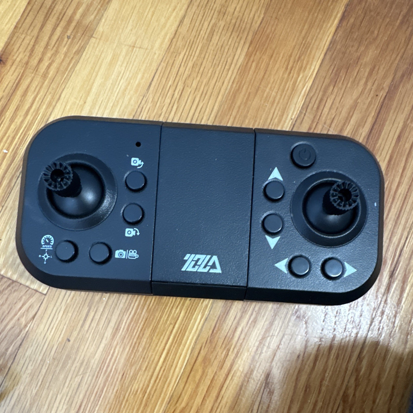 TEZA Foldable RC Quadcopter Drone w/ Remote Controller & Case, Black Electric