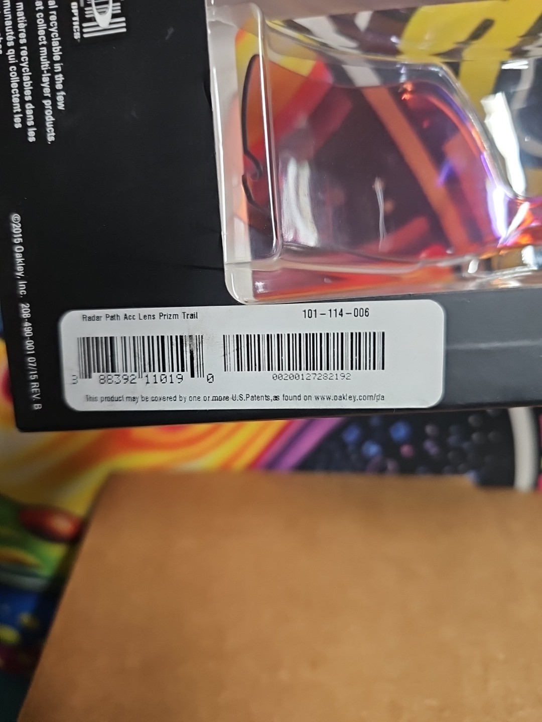 Authentic Oakley Radar Path Prizm Trail Replacement Lens See Pics