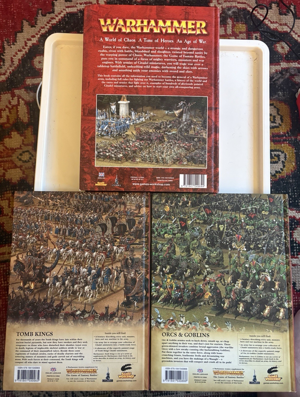 Warhammer 8th Edition Rulebook & Expansions