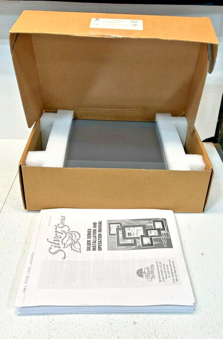 Maple Systems HMI 550H-005 Graphic Touchscreen Terminal w/ 10.4" 256-Color