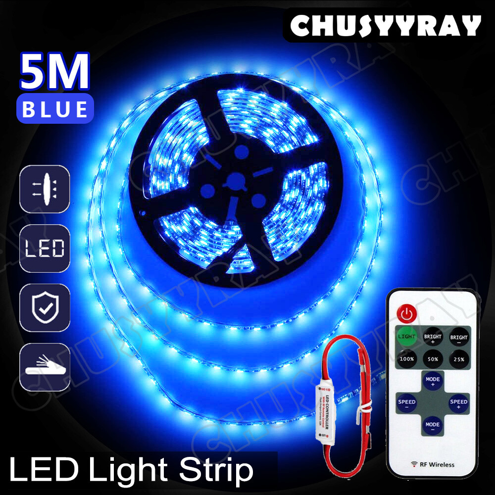 Blue LED Boat Light Waterproof Outrigger Spreader Transom Underwater Marine