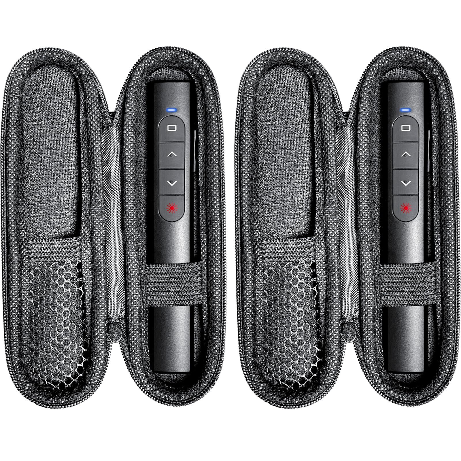 (2 Units) Wireless Presenter Remote with Case, Presentation Clicker with Hype...