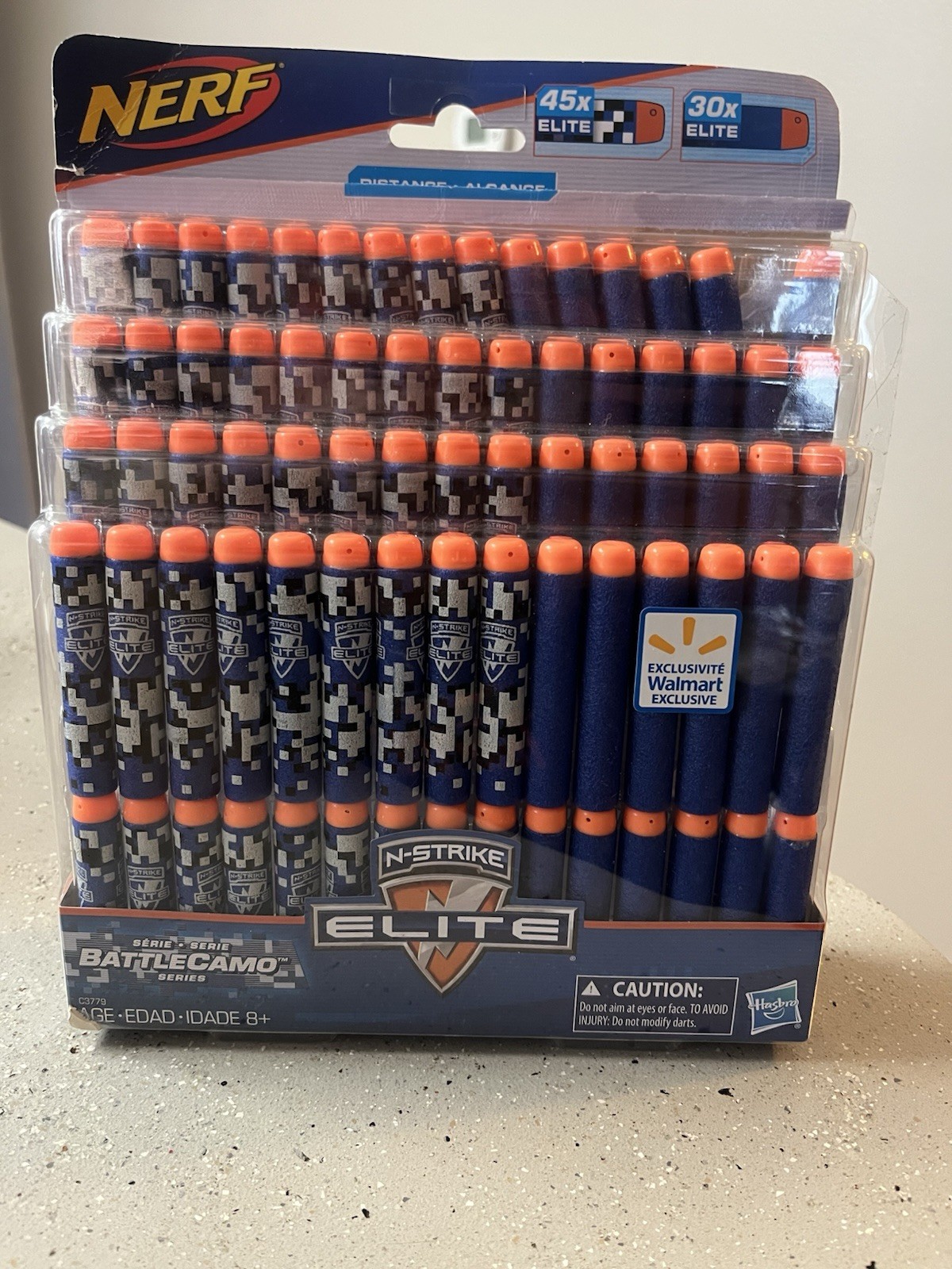 Nerf N-Strike Elite BattleCamo Distance Dart Refills, Qty 75