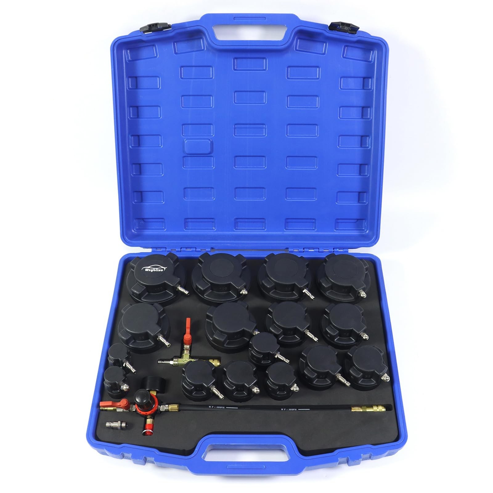 Turbo System Leakage Tester Kit, Turbo Pressure Leakage Tester for Cooling Em...