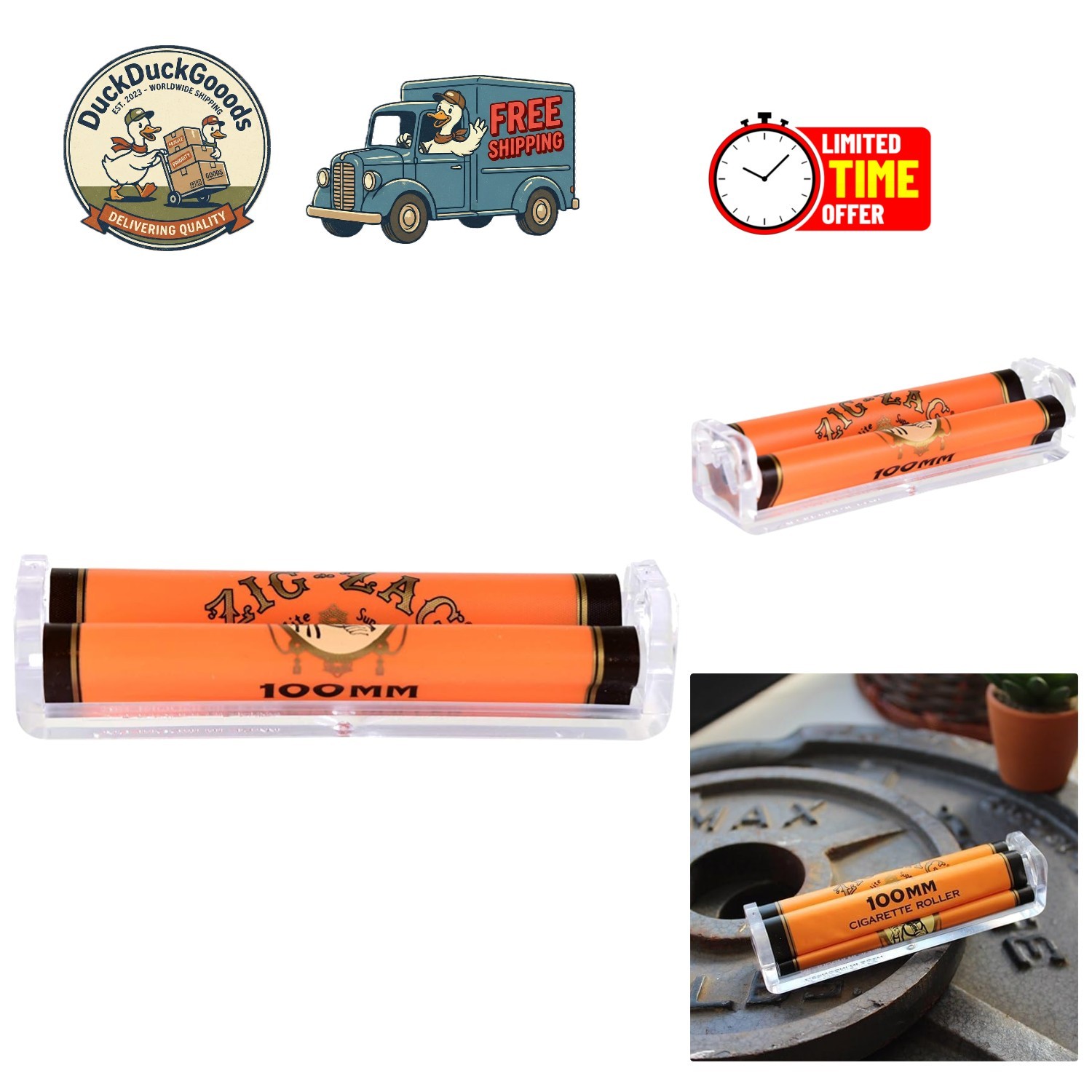 Versatile 100mm Rolling Machine - Achieve Professional Quality Cigarettes Easily