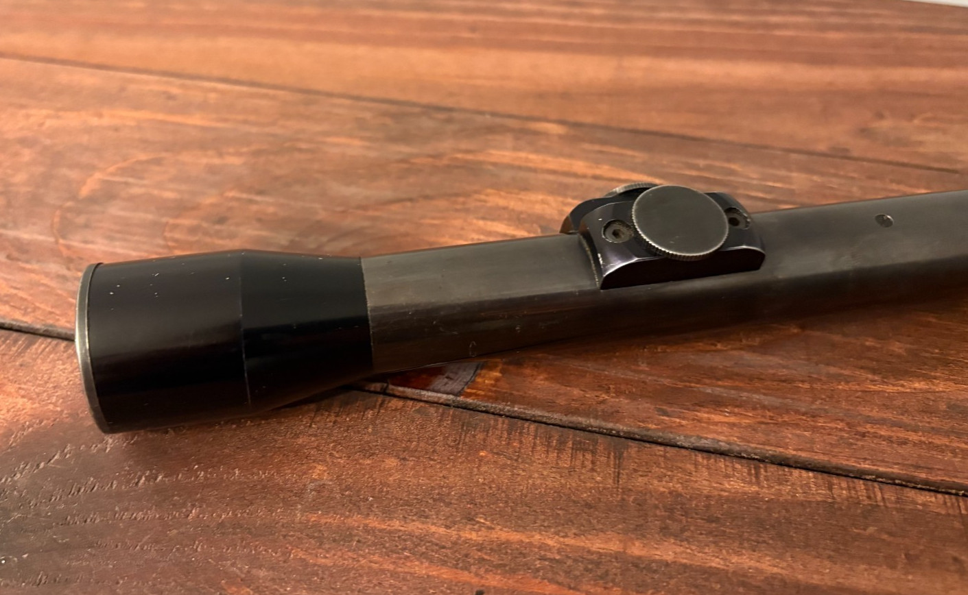 Norman Ford The Texan 4x Crosshair Reticle Rifle Scope Vintage
