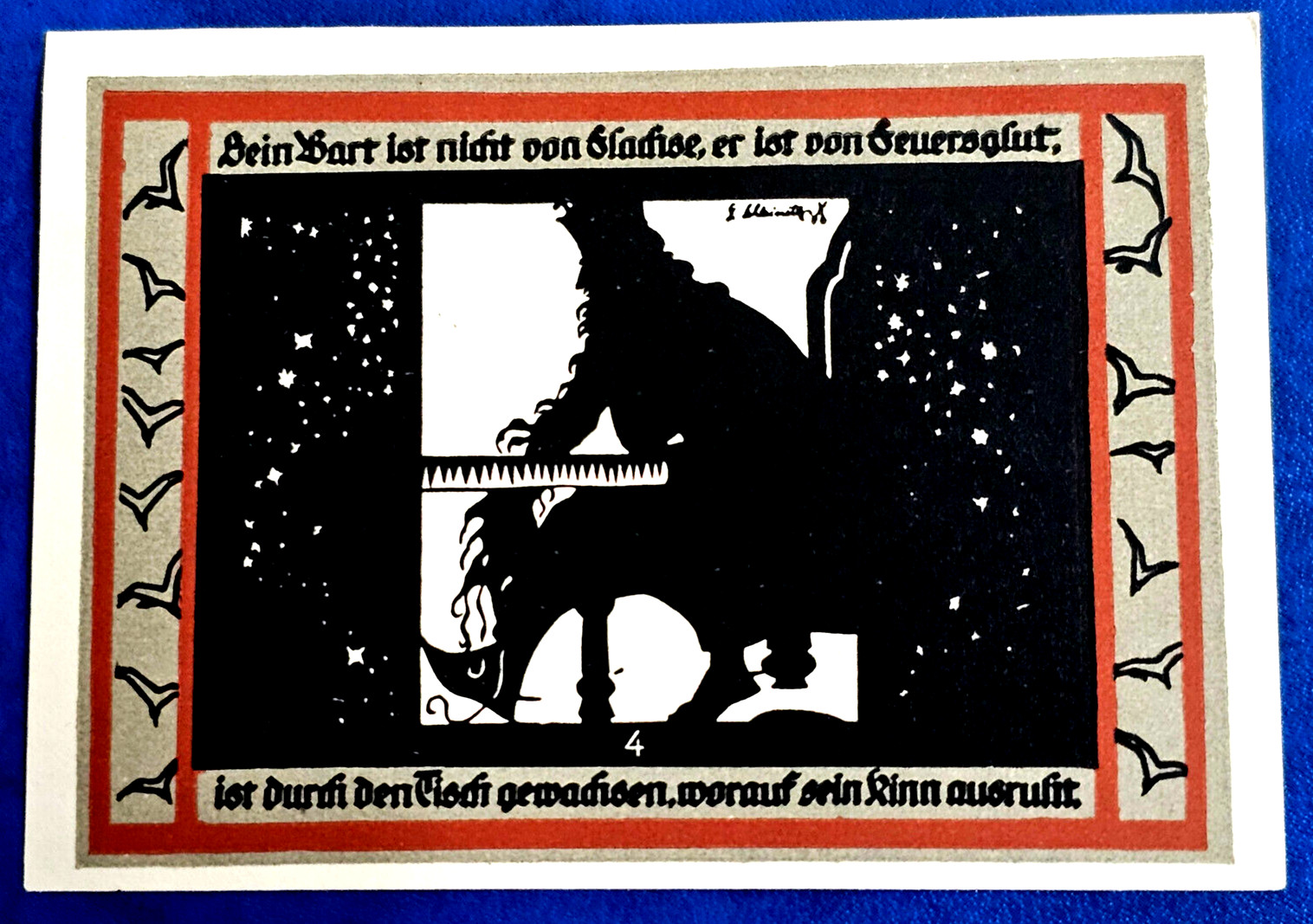 ROSSLA KYFFHÄUSER NOTGELD 50 PFENNIG 1921 EMERGENCY MONEY GERMANY (32545)