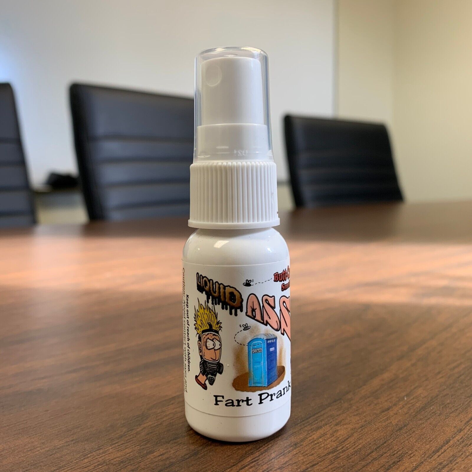 4 LIQUID ASS " SPRAY BOTTLES " gag stink puke crap