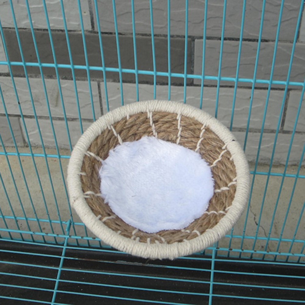 Bird Toy Supplies Cockatiel Nesting Bed for Breeding Cotton Rope