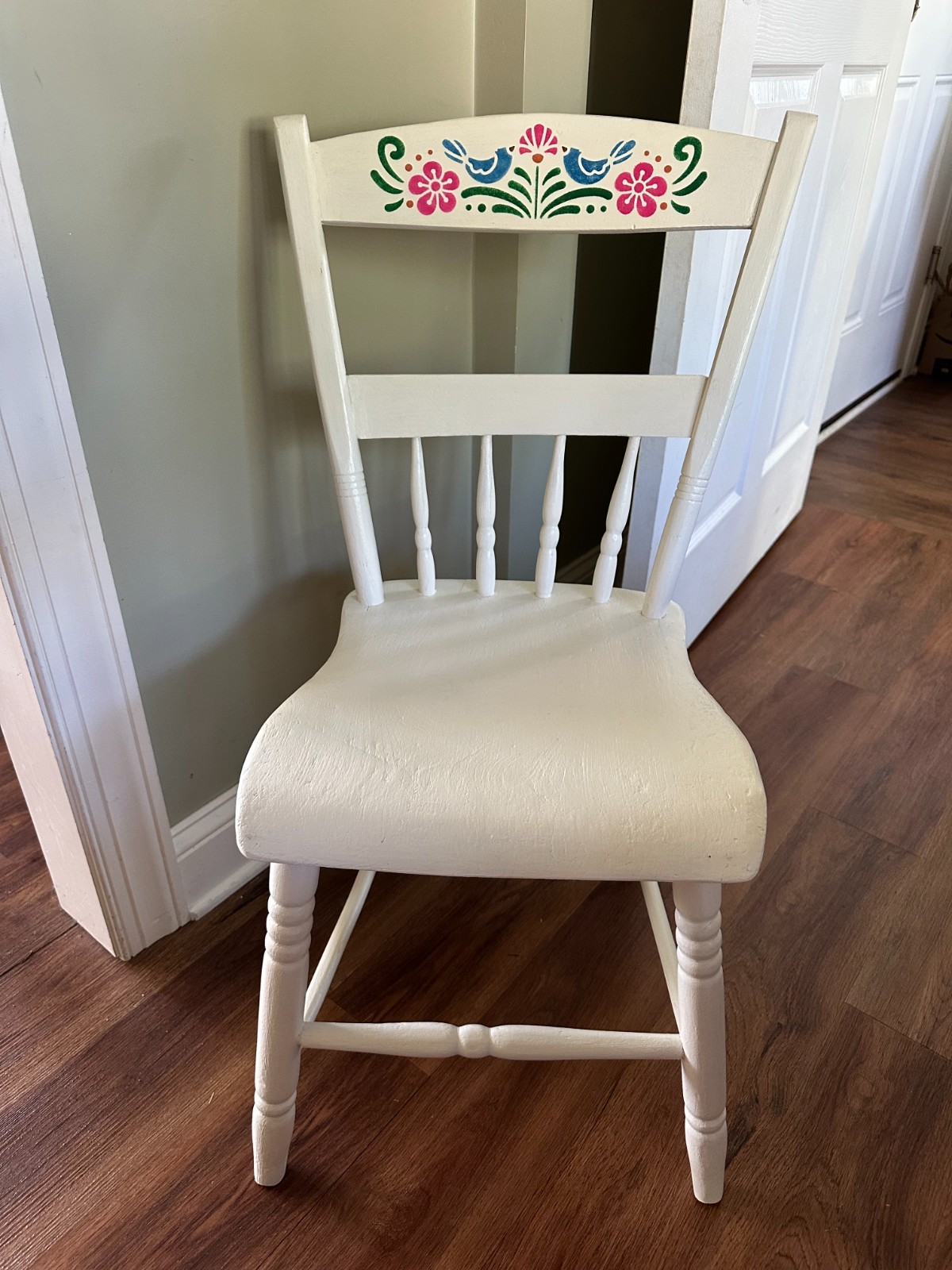 Refinished rustic farmhouse style chair