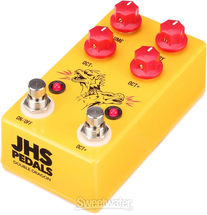 JHS Double Dragon Lo-fi Octave Pedal