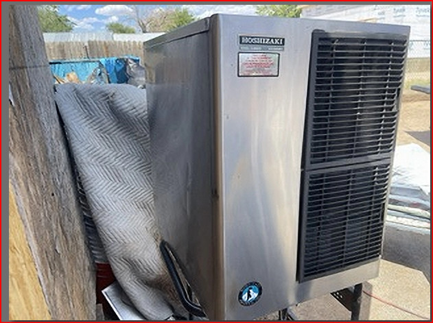 HOSHIZAKI KM-500MAH INDUSTRIAL ICE MAKER WITH ICE BIN Hoshizaki B-300SF