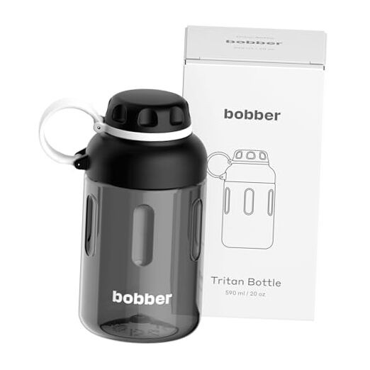 20 oz Tritan Water Bottle with Carry Strap & Strainer Lid — Premium Quality,