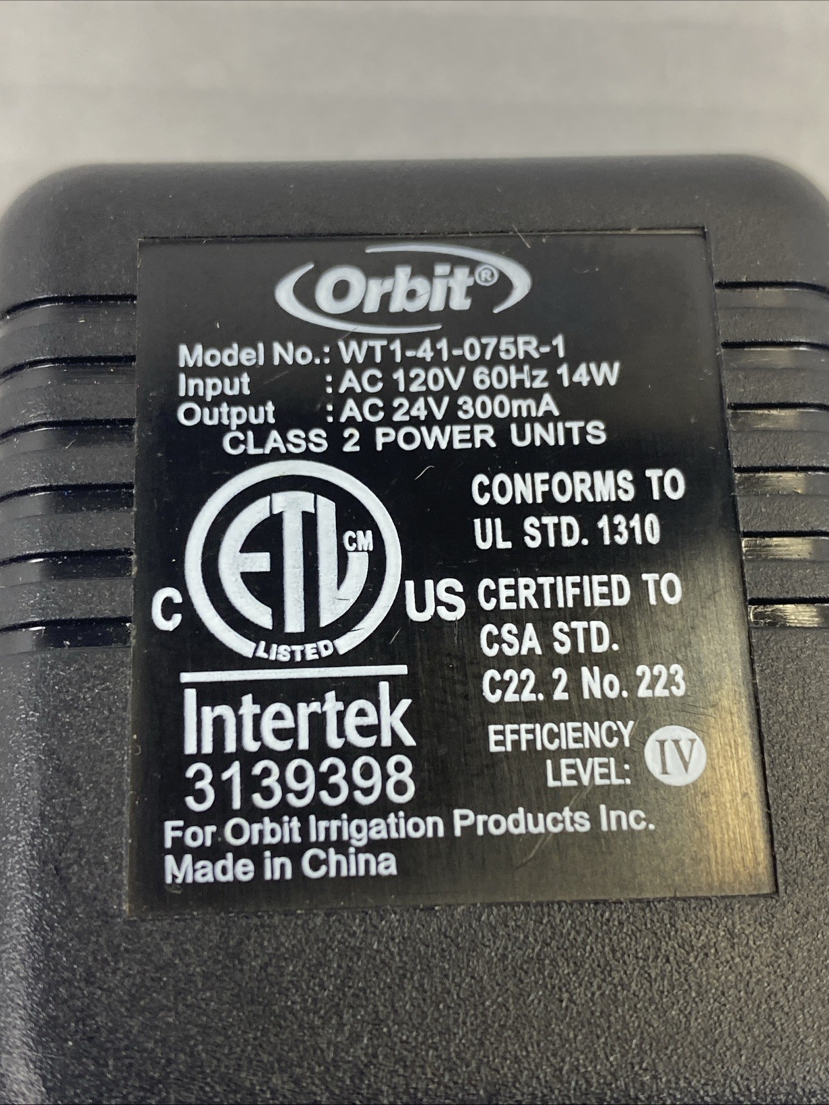 Orbit Model Wt1-41-075r-1