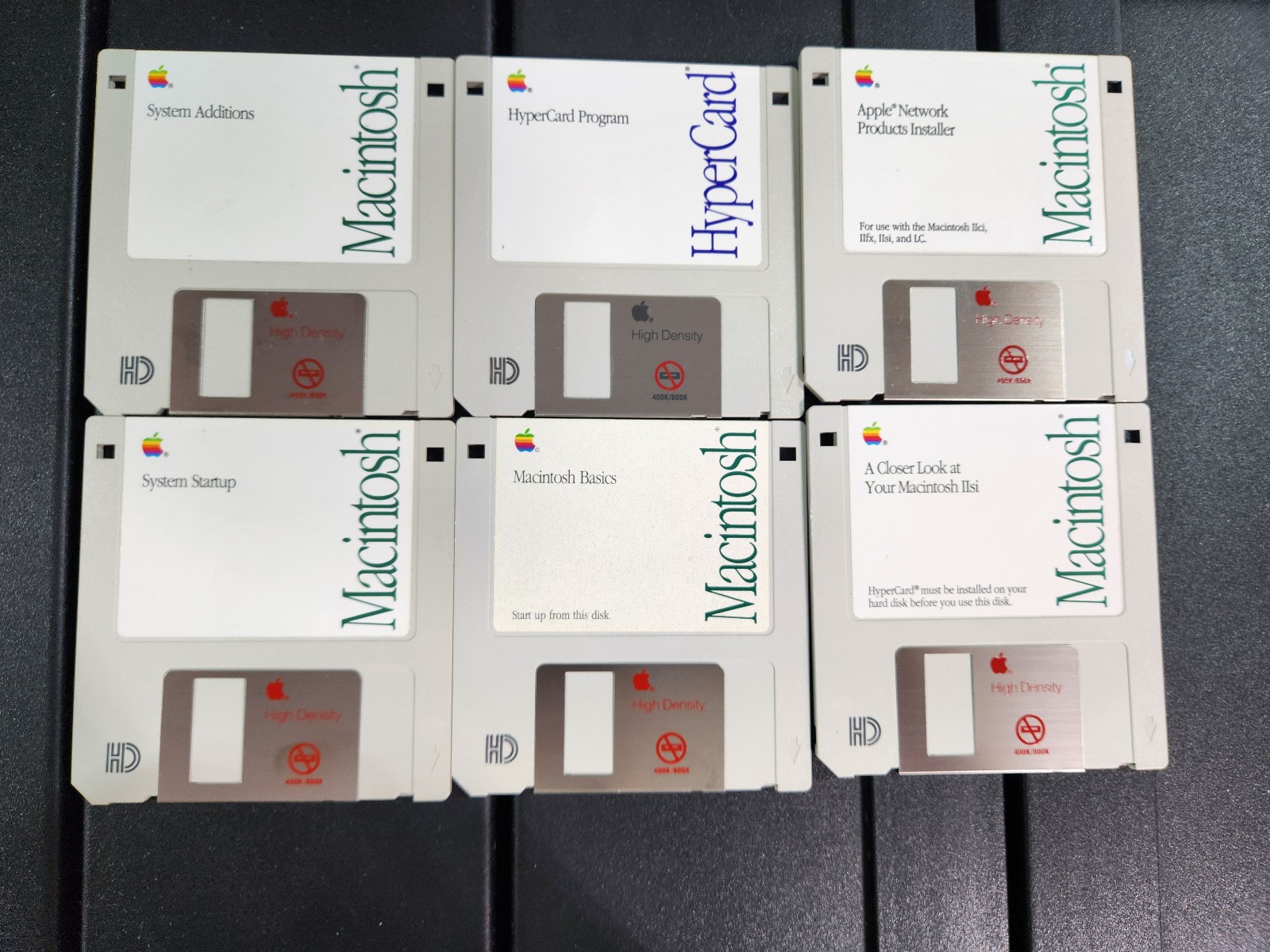 Vintage Apple IIsi Macintosh Install Discs Manuals Apple - Rare