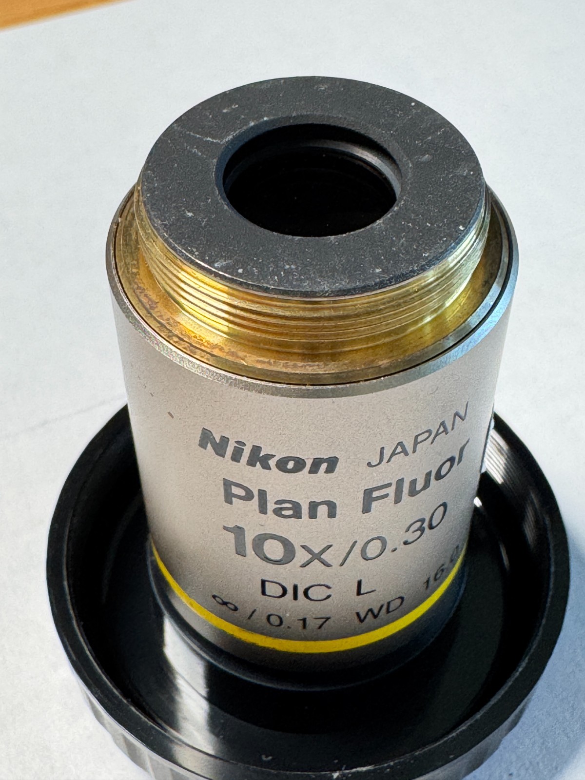 Nikon Plan Fluor 10x, .30 NA (MRH00105) Microscope Objective