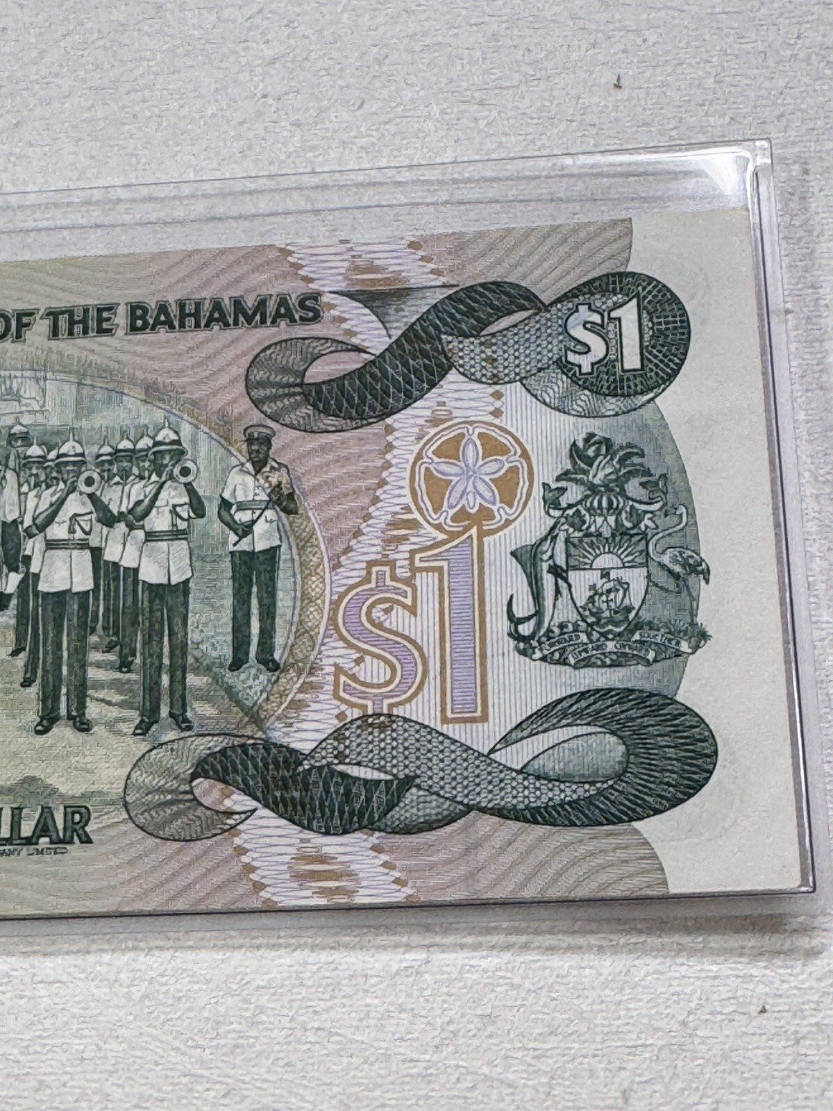 2002 Bahamas 1 Dollar Banknote P# 70