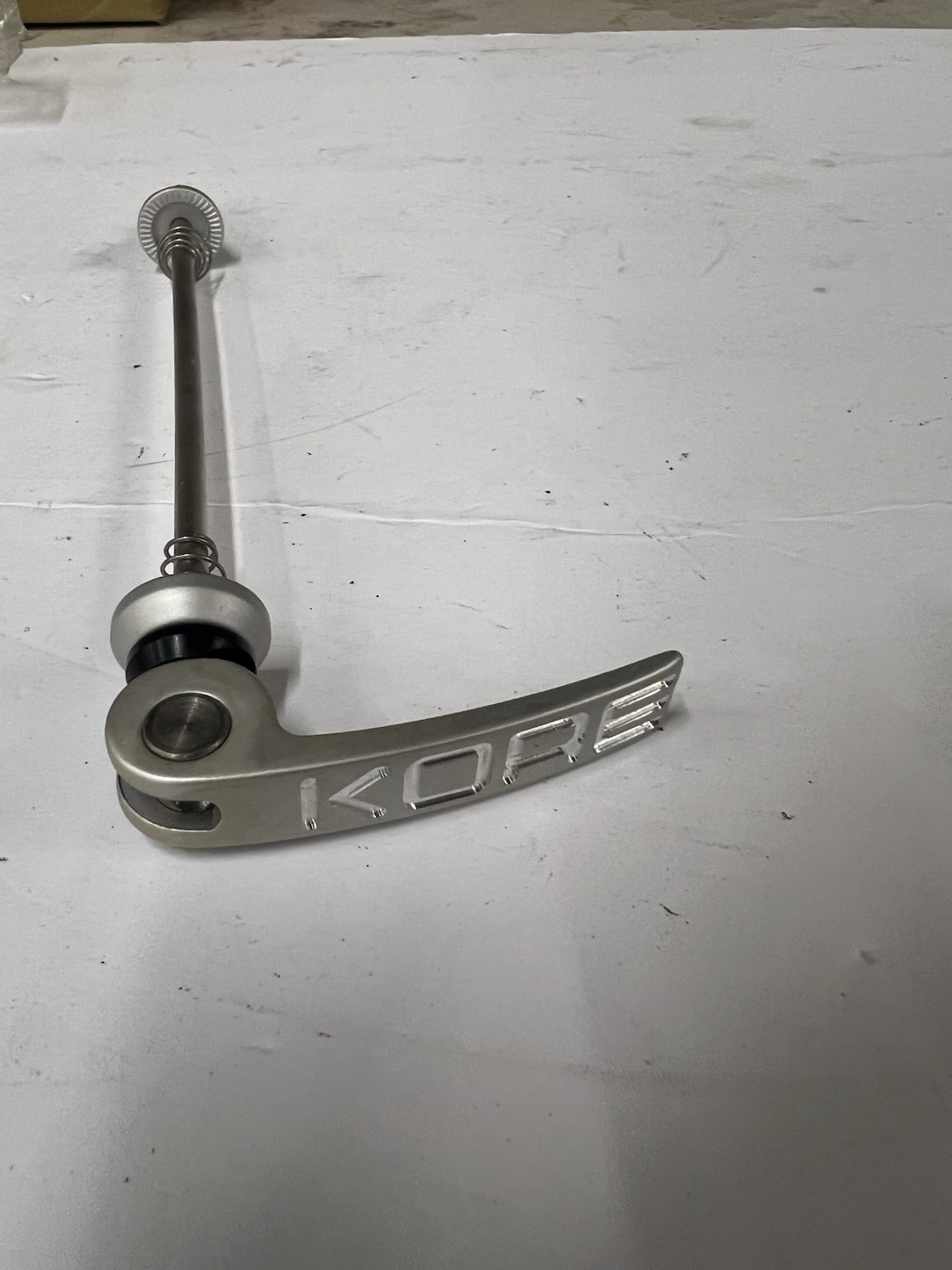 Vintage NOS KORE Rear Skewer 135 mm MTB ATB Silver Mountain Bike