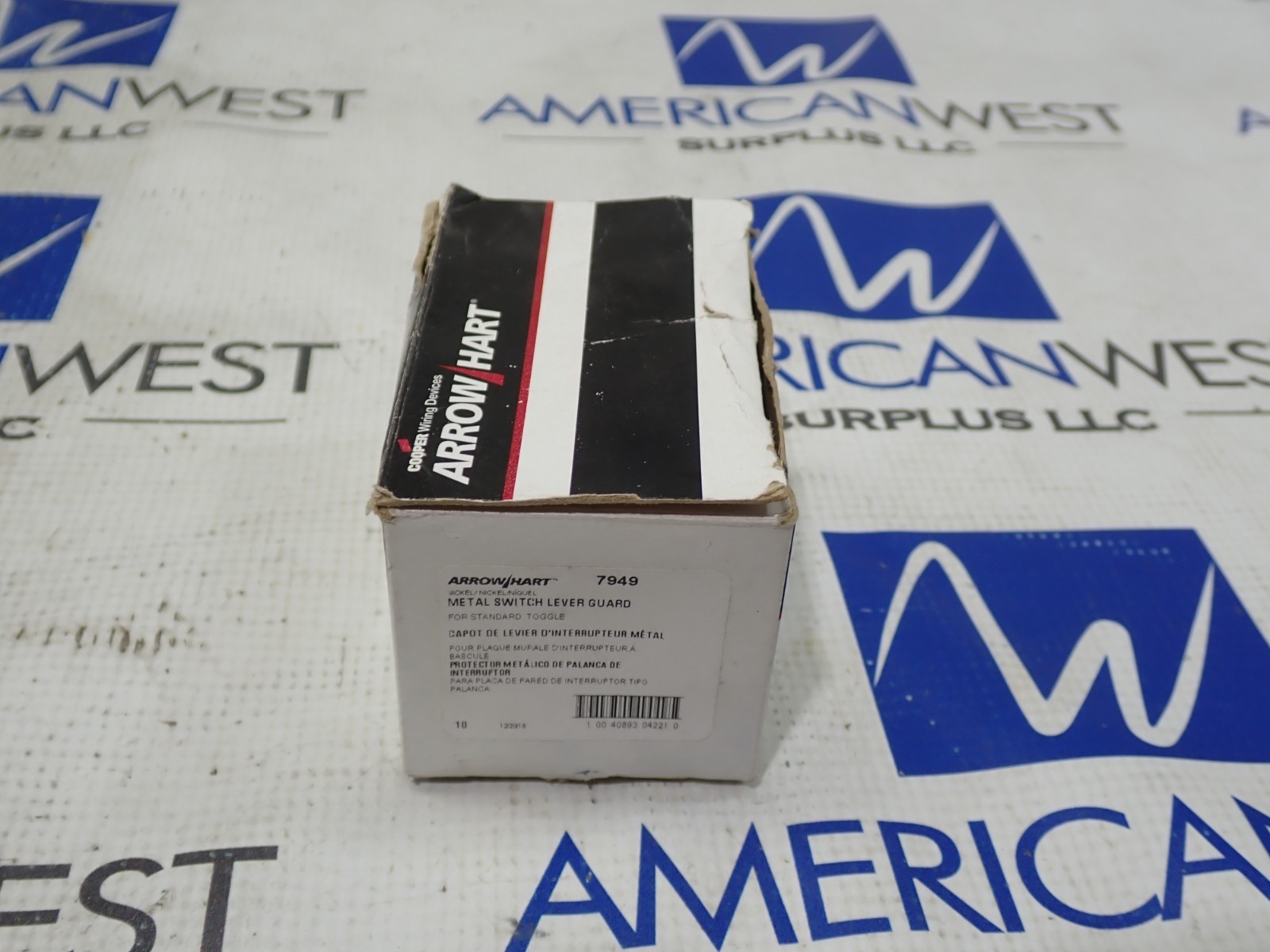 Arrow Hart 7949 Metal Switch Lever Guard For Standard Toggle Lot of 3