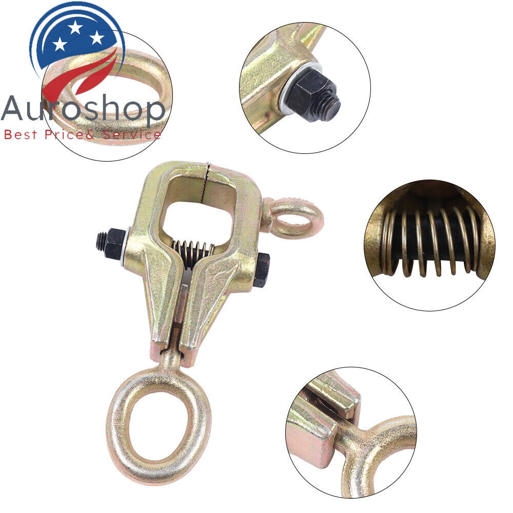 2 Way Frame Back 5 Ton Self-tightening Grip Auto Body Repair Pull Clamp NEW