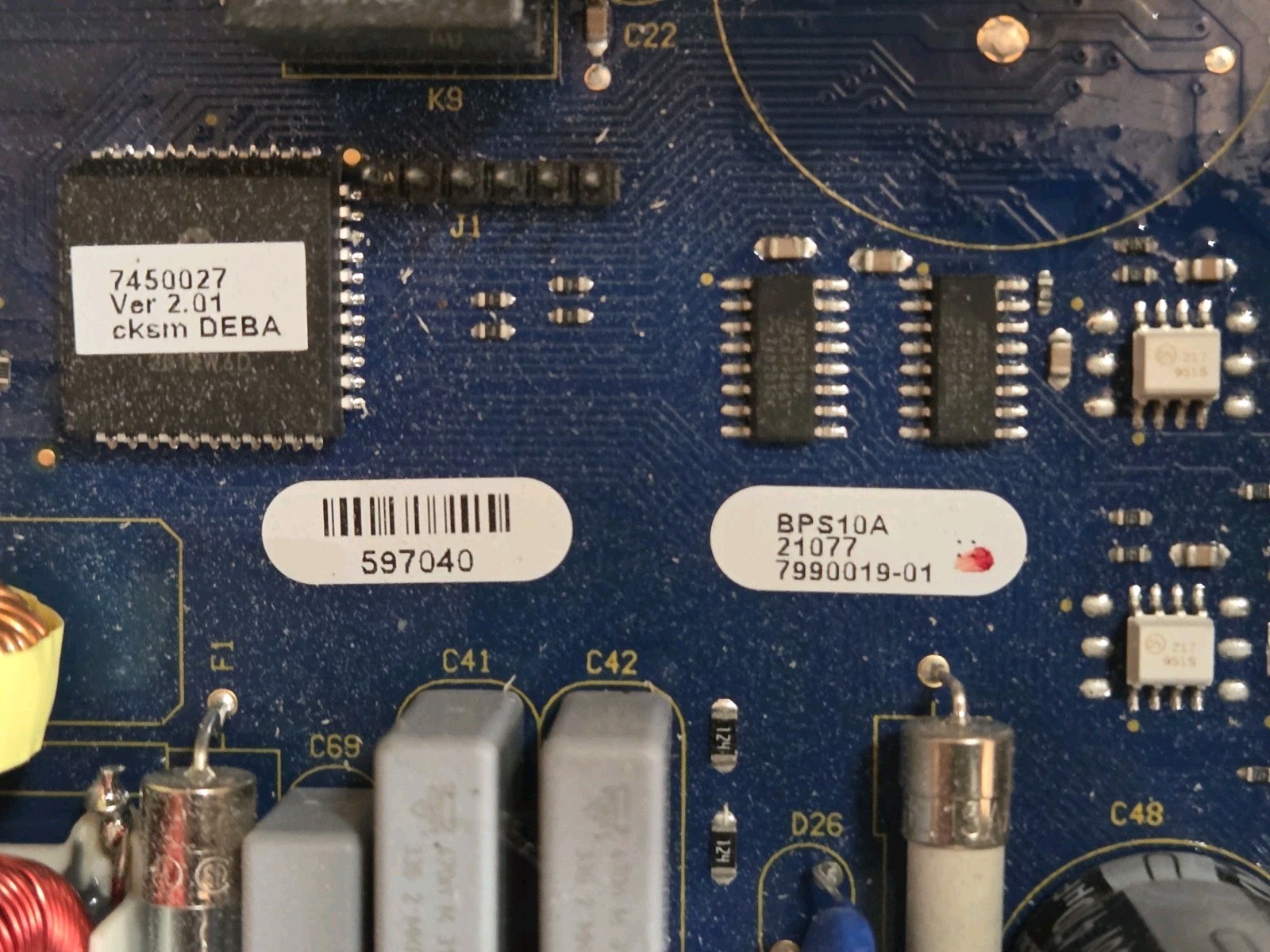 EST Edwards BPS10A Remote Booster Power Supply