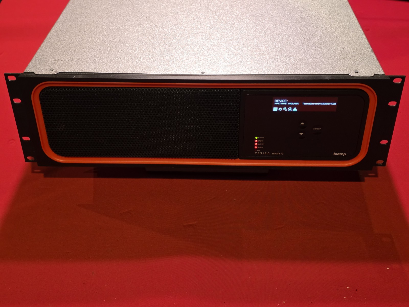 Biamp Tesira Server-IO Audio Server w/ 1 SNC-1a, 2 SOC-4, 8 SEC-4, 1 DAN-1