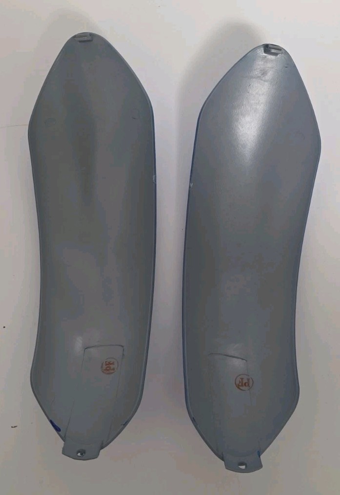 Buzz Around Series Blue Quick-Snap Fender Shrouds New Without Packaging