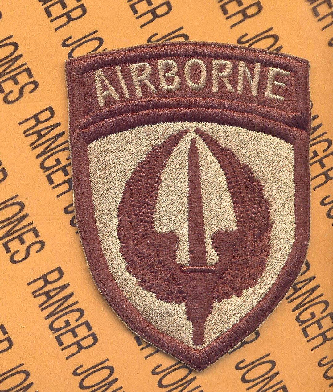 US Army Special Operations Aviation Command Airborne SOAC Desert ~3.75" patch