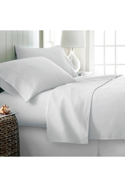 Hillcrest Luxury Fine Linens Twin / Full  White Sheet Sets For Hotel/Home