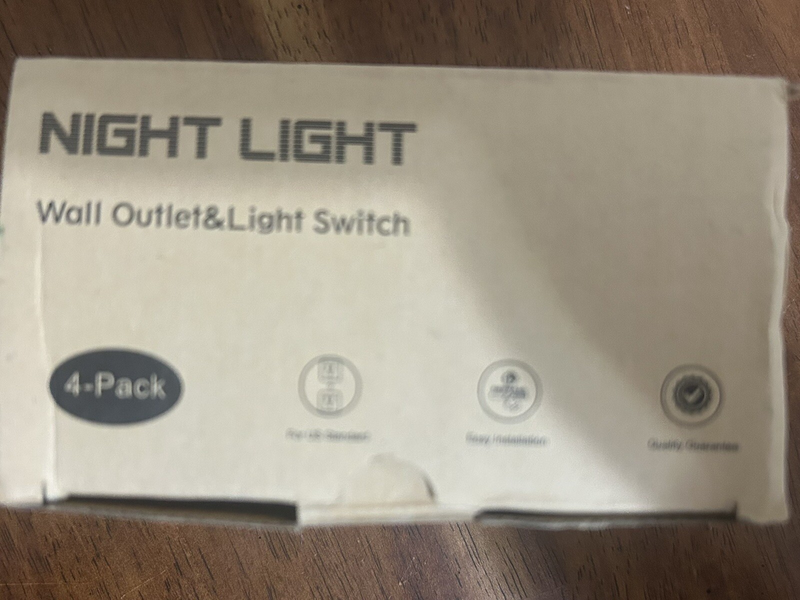 Wall Outlet And Light Switch 4 Pack New