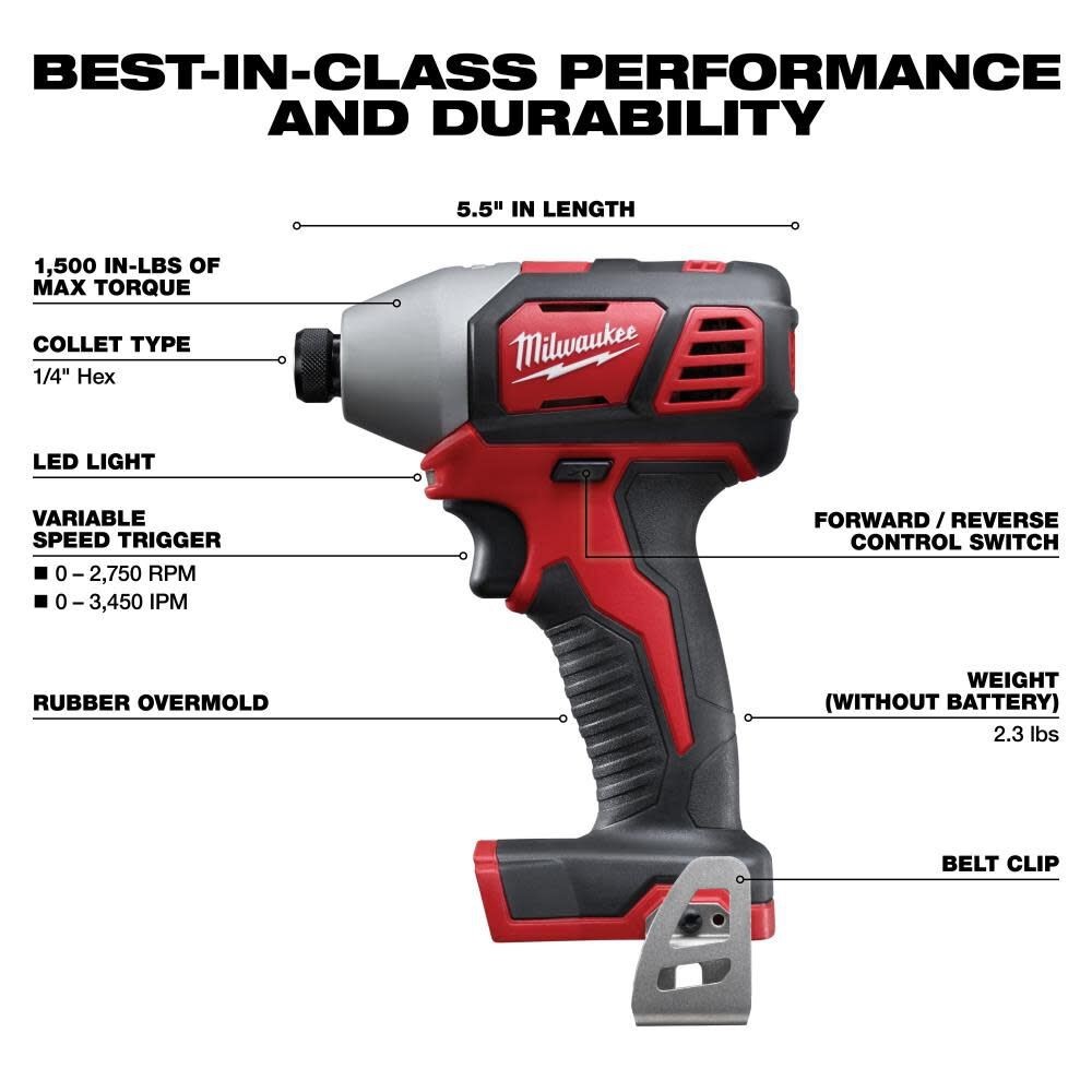 Milwaukee Tool 2691-22 M18 2-Tool Combo Kit