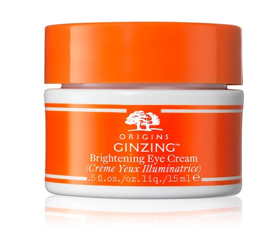 Origins GinZing Brightening Eye Cream with Caffeine and Ginseng - WARM 0.5 oz