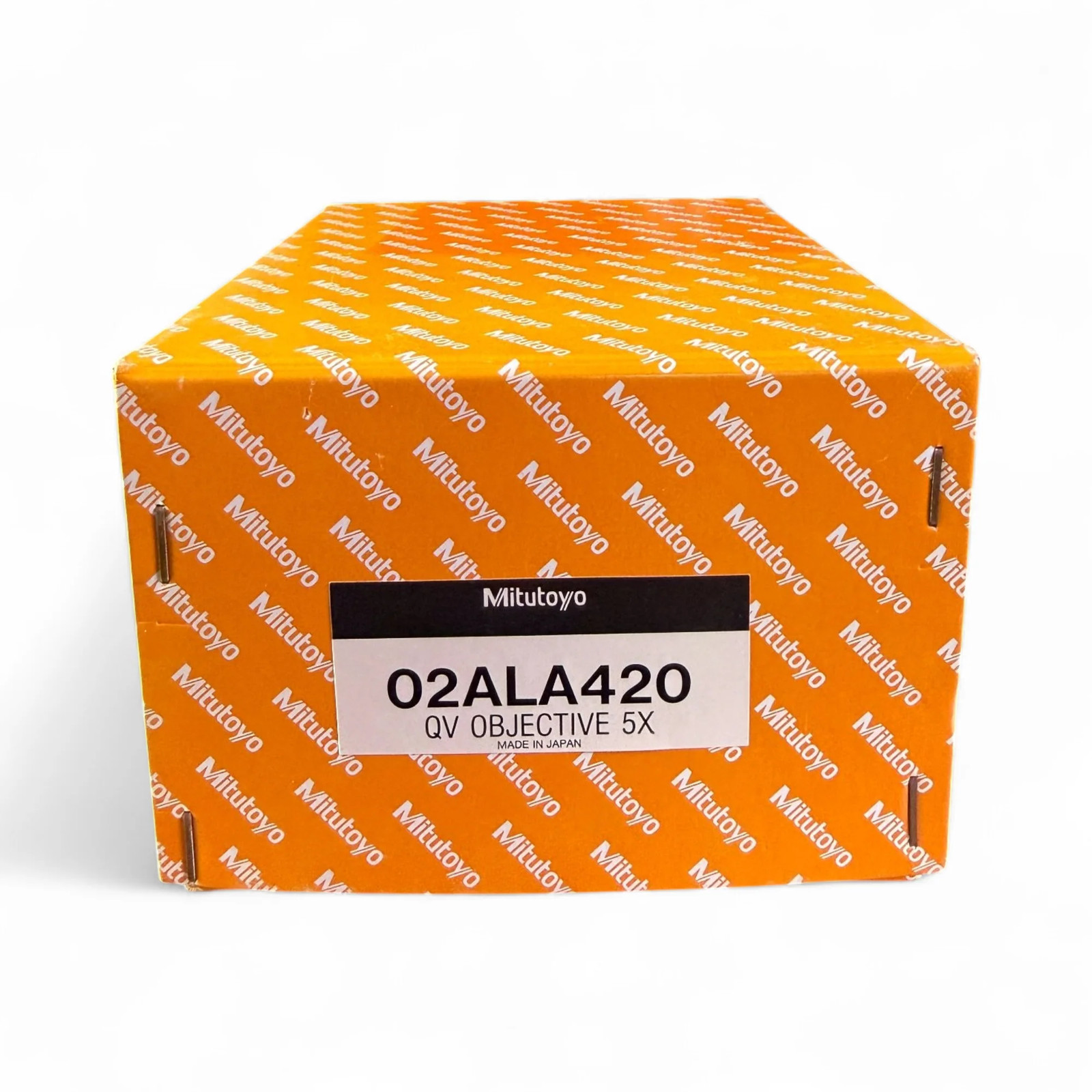 Mitutoyo QV Objective 5X/0.28 ∞/0 F=100 Microscope Objective Lens 02ALA420