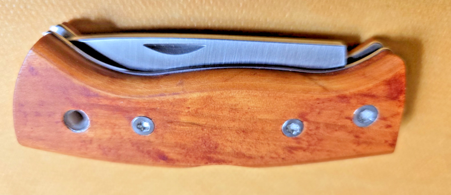 Helle Raud S Folder red birch 12c27 steel